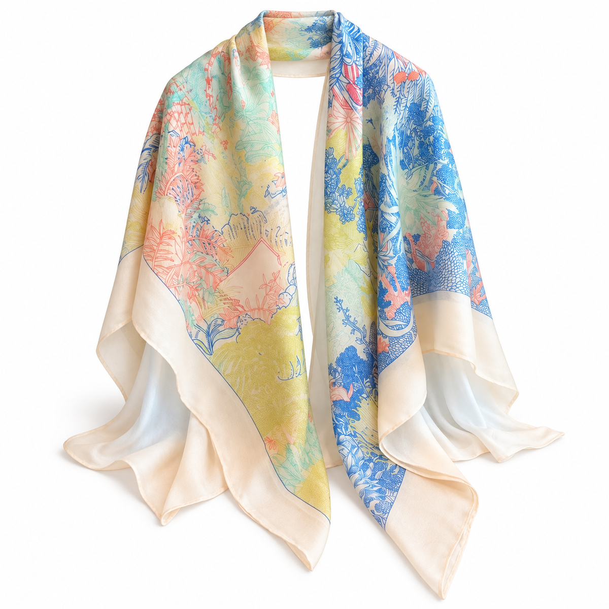Gemviera | Serenity Garden Scarf