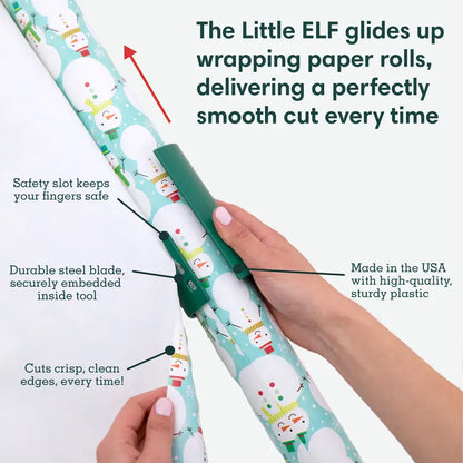 🔥LAST DAY: BUY 2 GET 1 FREE🎁 Gift Wrap Cutter — Clean, Straight Cuts in Seconds ✨