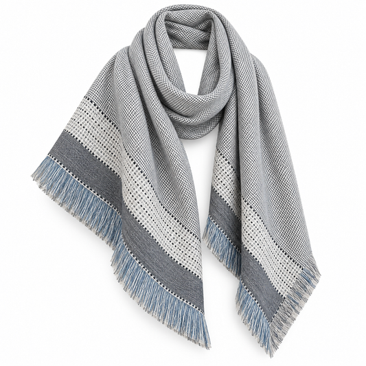 Gemviera | Monochrome Heritage Scarf