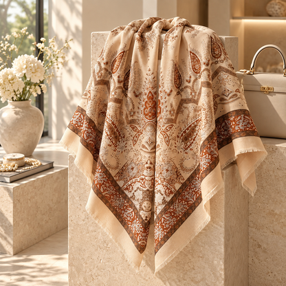 Gemviera | Caramel Heritage Scarf