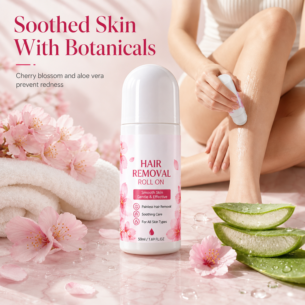 📢📢50% OFF !! ⏰Gentle Smooth Roll-On Body Hair Removal